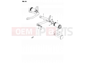SUZUKI RMX50 T (1996) 24 - FOOTREST (MODEL V:P04, P29)