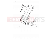 SUZUKI RMX50 T (1996) 30A - FRONT DAMPER (MODEL V:P04, P53)