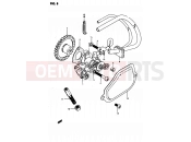 SUZUKI RMX50 V (1997) 8 - OIL PUMP