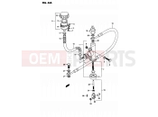 SUZUKI RMX50 V (1997) 44A - REAR MASTER CYLINDER (MODEL V)