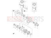 SUZUKI RMX50 K1 (2001) 4 - CRANKSHAFT