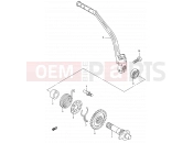 SUZUKI RMX50 K1 (2001) 14 - KICK STARTER