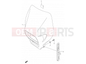 SUZUKI RMX50 K1 (2001) 31 - HEADLAMP HOUSING