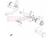 SUZUKI RMX50 K1 (2001) 24 - FOOTREST