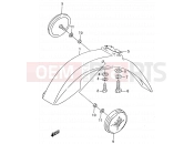 SUZUKI RMX50 K1 (2001) 32 - FRONT FENDER