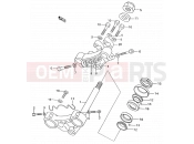 SUZUKI RMX50 K1 (2001) 29 - STEERING STEM