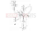 SUZUKI RMX50 K1 (2001) 44 - REAR MASTER CYLINDER