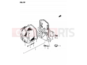 SUZUKI RV50 Z (1982) 29 - REAR COMBINATION LAMP (E19)