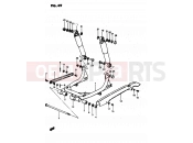 SUZUKI RV50 Z (1982) 49 - REAR SWINGING ARM (E22, E39)