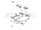SUZUKI RV50 Z (1982) 50 - REAR SWINGING ARM (E41)