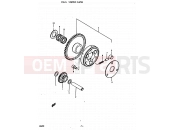 SUZUKI SB200 N (1992) 5 - STARTER CLUTCH