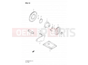 SUZUKI SFV650 K9 (2009) Gladius (E24) 14 - OIL PUMP