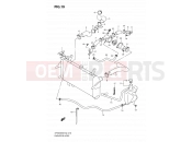 SUZUKI SFV650 K9 (2009) Gladius (E24) 19 - RADIATOR HOSE