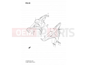 SUZUKI SFV650 K9 (2009) Gladius (E24) 39 - FRAME LOWER COVER