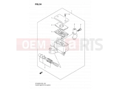 SUZUKI SFV650 K9 (2009) Gladius (E24) 54 - FRONT MASTER CYLINDER