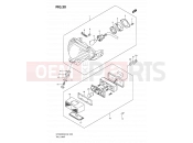 SUZUKI SFV650 L0 (2010) Gladius (E02) 30 - REAR COMBINATION LAMP