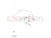 SUZUKI SFV650 L0 (2010) Gladius (E02) 43A - FRONT FENDER (MODEL L0)