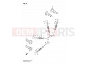 SUZUKI SFV650 L0 (2010) Gladius (E03,E28,E33) 9 - CAMSHAFT / VALVE