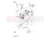 SUZUKI SFV650 L0 (2010) Gladius (E03,E28,E33) 11 - THROTTLE BODY