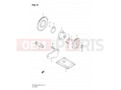 SUZUKI SFV650 L0 (2010) Gladius (E03,E28,E33) 14 - OIL PUMP