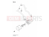 SUZUKI SFV650 L0 (2010) Gladius (E03,E28,E33) 16 - OIL COOLER