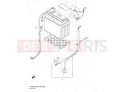 SUZUKI SFV650 L0 (2010) Gladius (E03,E28,E33) 25A - BATTERY (SFV650AL0)