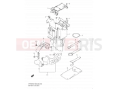 SUZUKI SFV650 L0 (2010) Gladius (E03,E28,E33) 42 - BATTERY HOLDER