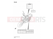 SUZUKI SFV650 L0 (2010) Gladius (E03,E28,E33) 48 - LABEL