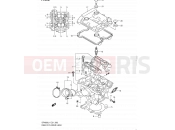 SUZUKI SFV650 L1 (2011) Gladius (E21) 3 - REAR CYLINDER HEAD