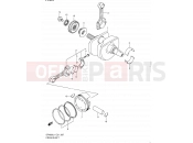 SUZUKI SFV650 L1 (2011) Gladius (E21) 7 - CRANKSHAFT