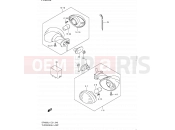 SUZUKI SFV650 L1 (2011) Gladius (E21) 49 - TURNSIGNAL LAMP