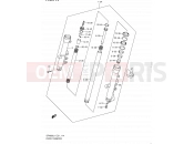 SUZUKI SFV650 L1 (2011) Gladius (E21) 114 - FRONT DAMPER (SFV650UAL1 E21)