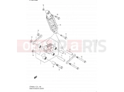 SUZUKI SFV650 L1 (2011) Gladius (E21) 138 - REAR CUSHION LEVER