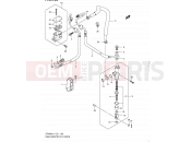 SUZUKI SFV650 L1 (2011) Gladius (E21) 156 - REAR MASTER CYLINDER (SFV650UAL1 E21)