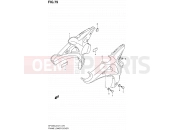 SUZUKI SFV650 L2 (2012) Gladius (E21) 79 - FRAME LOWER COVER