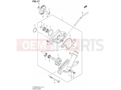 SUZUKI SFV650 L2 (2012) Gladius (E24) 17 - WATER PUMP