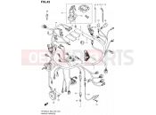 SUZUKI SFV650 L3 (2013) Gladius (E03,E28,E33) 43 - WIRING HARNESS (SFV650AL3 E33)