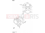 SUZUKI SFV650 L3 (2013) Gladius (E21) 4 - CYLINDER