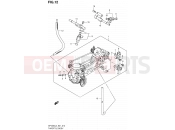 SUZUKI SFV650 L3 (2013) Gladius (E24) 12 - THROTTLE BODY (SFV650L3 E24)