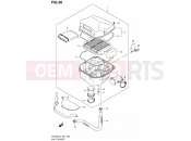 SUZUKI SFV650 L3 (2013) Gladius (E24) 20 - AIR CLEANER (SFV650UL3 E24)