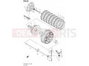 SUZUKI SFV650 L3 (2013) Gladius (E24) 35 - CLUTCH
