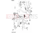SUZUKI SFV650 L3 (2013) Gladius (E24) 76 - WIRING HARNESS (SFV650L3 E21)