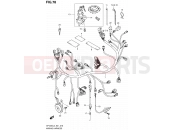 SUZUKI SFV650 L3 (2013) Gladius (E24) 78 - WIRING HARNESS (SFV650UL3 E21)
