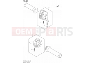 SUZUKI SFV650 L3 (2013) Gladius (E24) 82 - HANDLE SWITCH