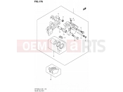 SUZUKI SFV650 L3 (2013) Gladius (E24) 176 - REAR CALIPER (SFV650L3 E24)
