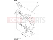 SUZUKI SFV650 L4 (2014) Gladius (E03,E28,E33) 21 - WATER PUMP