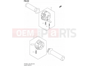 SUZUKI SFV650 L4 (2014) Gladius (E03,E28,E33) 52 - HANDLE SWITCH