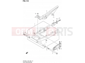 SUZUKI SFV650 L4 (2014) Gladius (E03,E28,E33) 119 - REAR SWINGINGARM