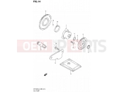 SUZUKI SFV650 L3 (2013) Gladius (E99) 14 - OIL PUMP
