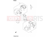 SUZUKI SFV650 L3 (2013) Gladius (E99) 29 - TURNSIGNAL LAMP